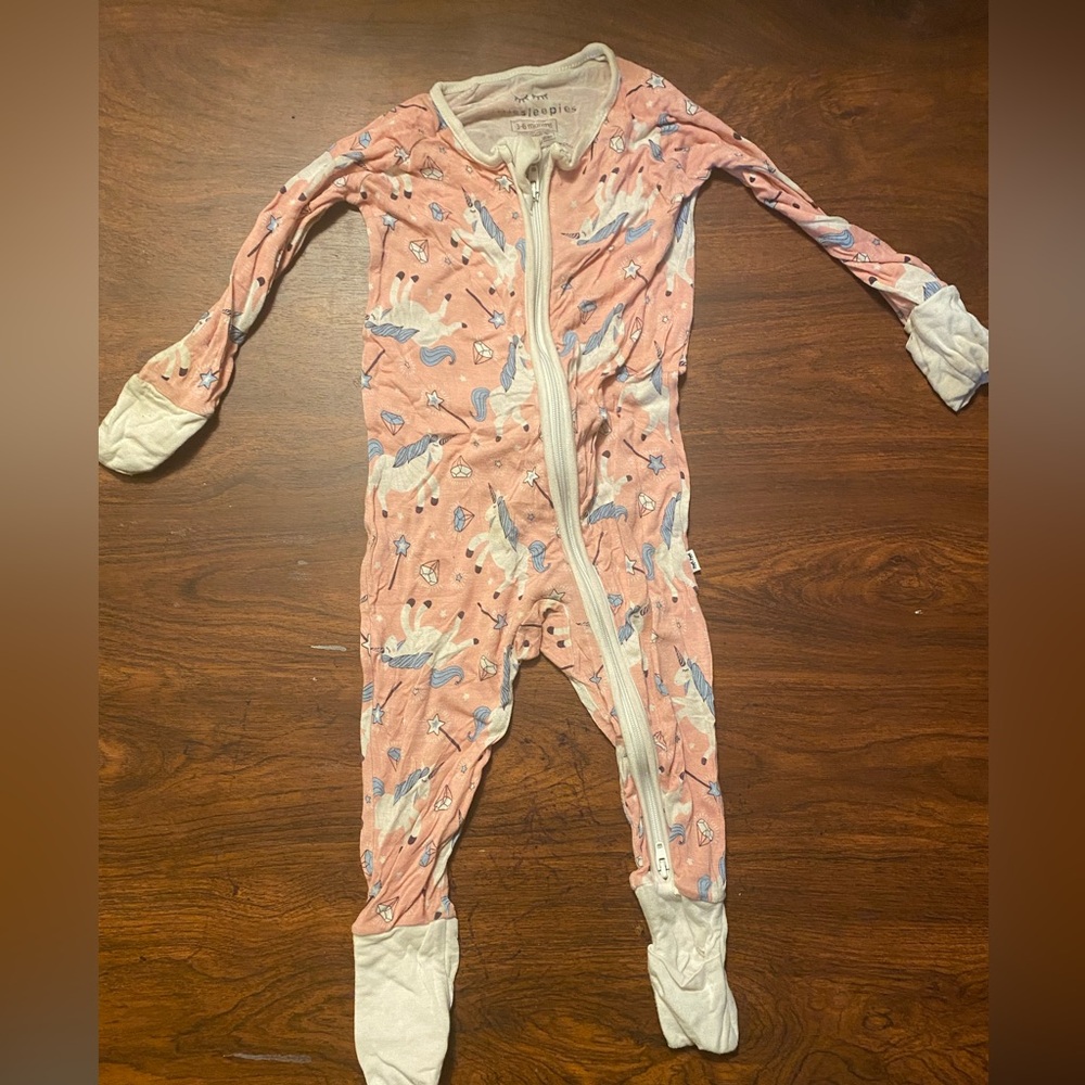 Little Sleepies Unicorn Zippy